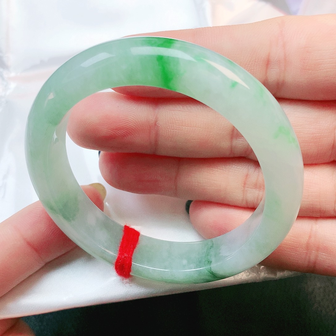 未镶嵌手镯翡翠正圈2814