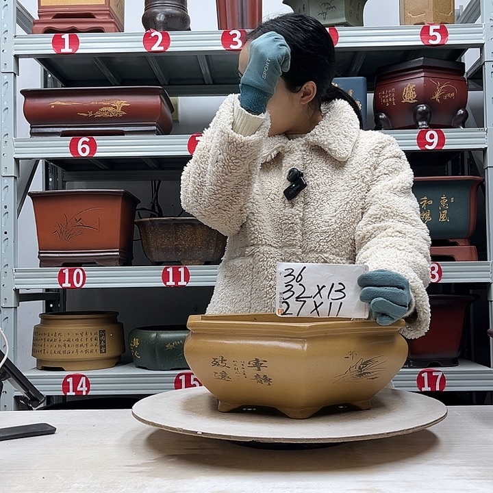 花盆紫砂紫砂花盆