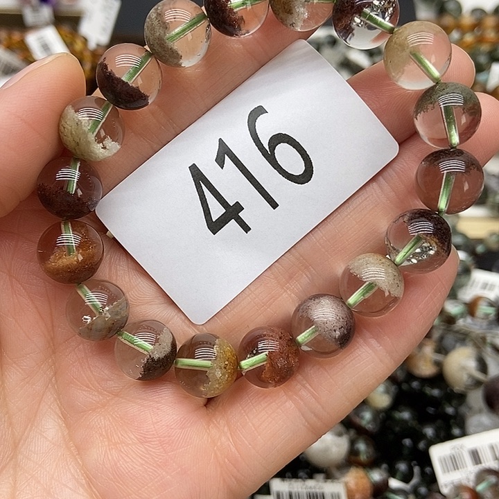 水晶手链未镶嵌黑*手串