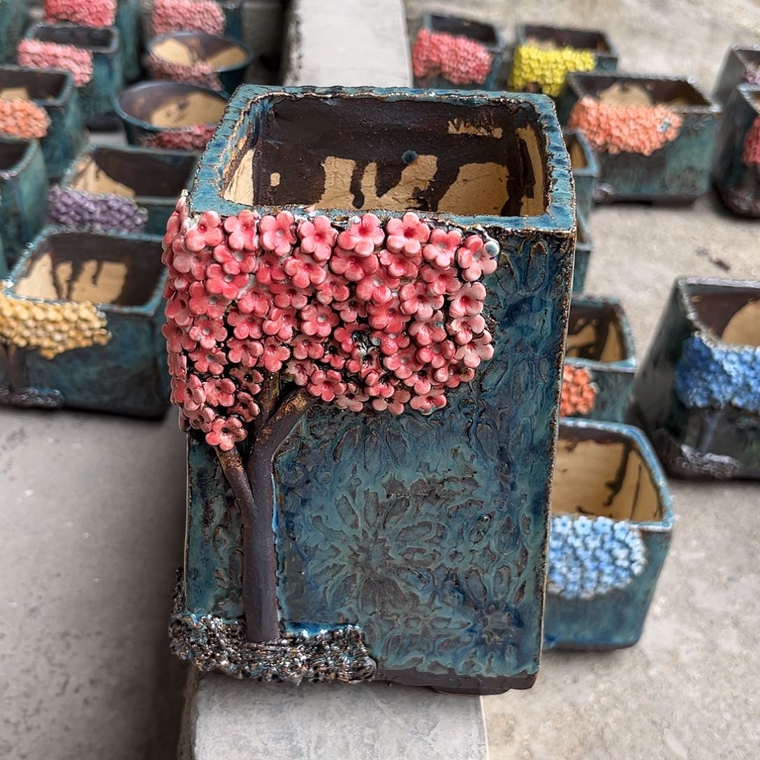 微瑕6 号陶然花器手工花盆