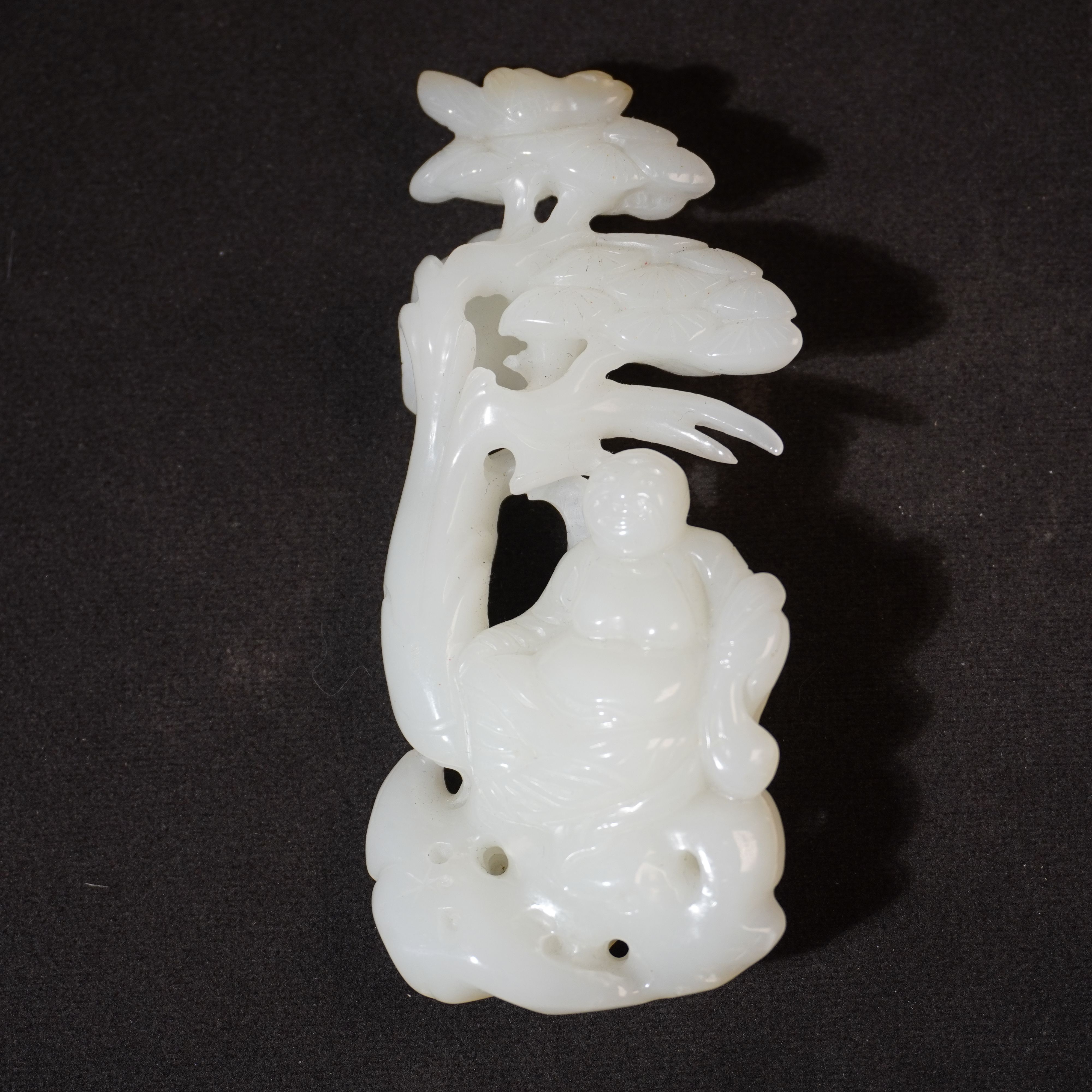 8NU24 清 和田玉摆件