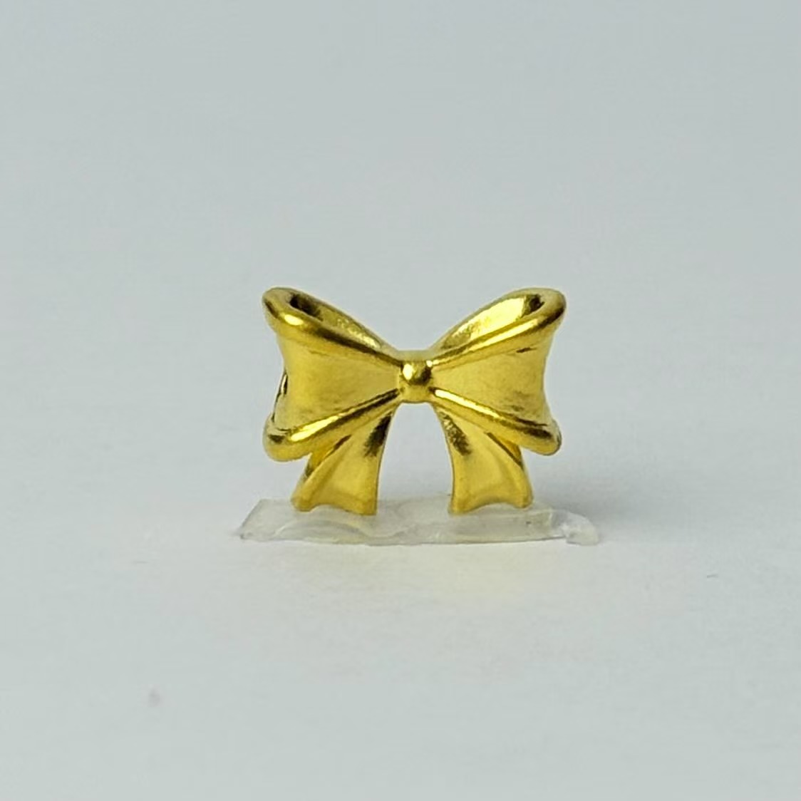 足金999通孔小蝴蝶结DP0140