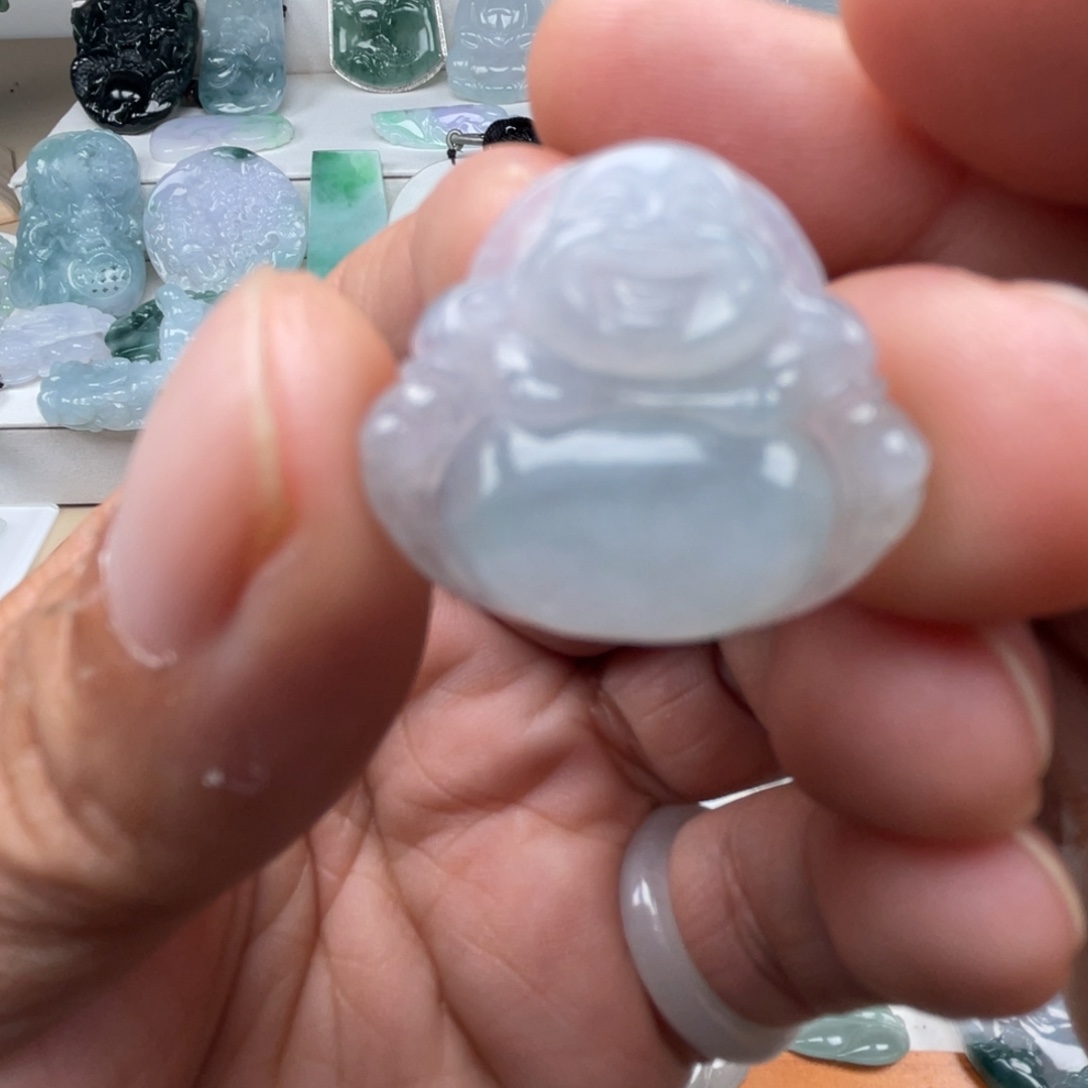 翡翠未镶嵌颈饰翡翠佛公