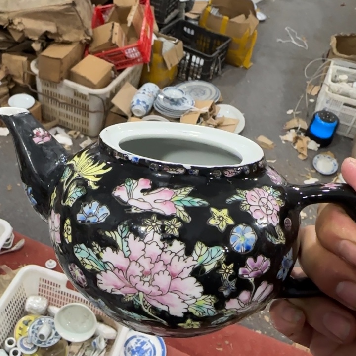 安***心陶摆件景德镇陶瓷艺术品