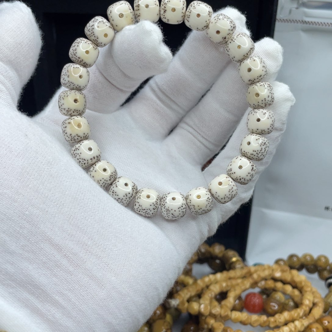 星月菩提手串SS双金款10➕天眼留白