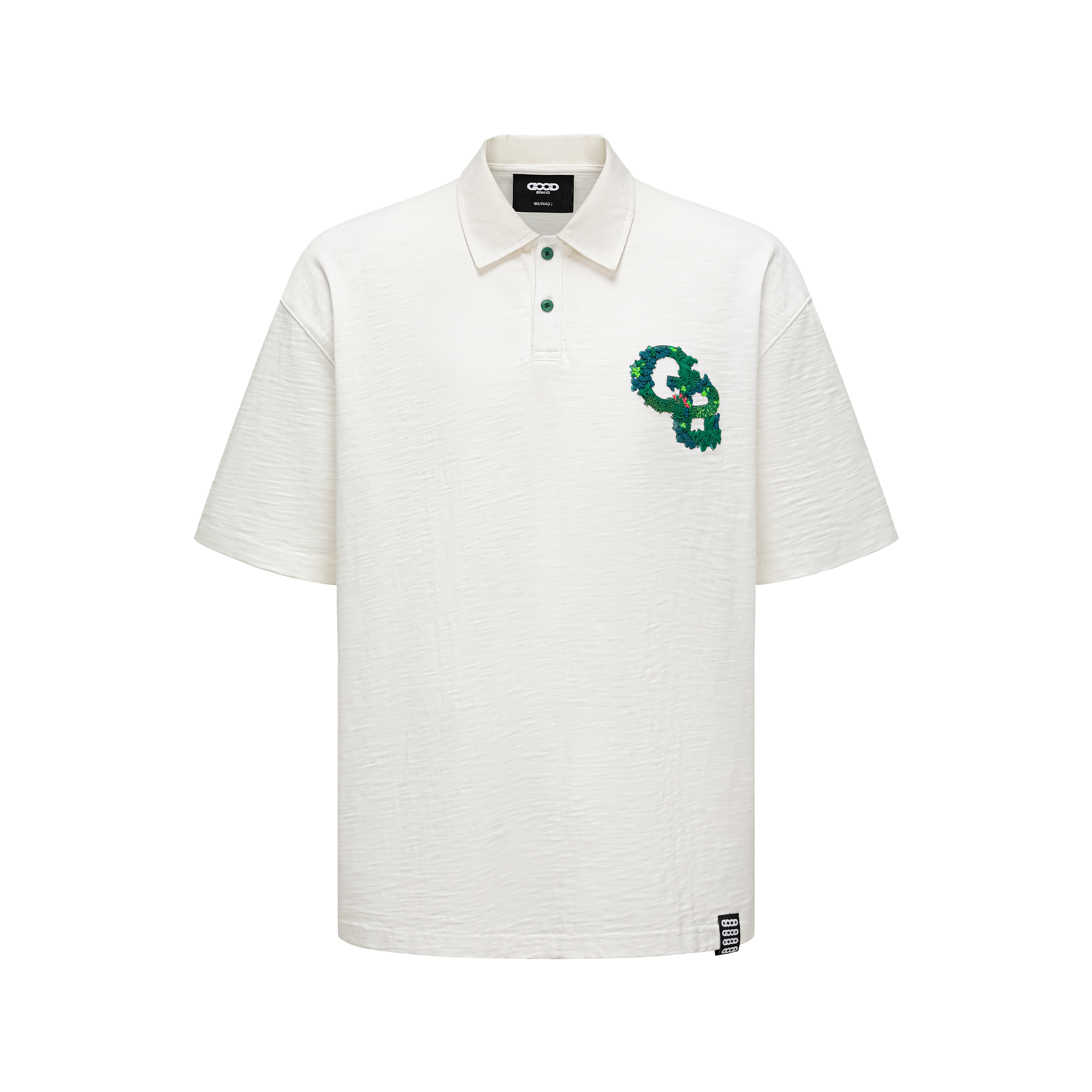 GOODBRAND 2025SS 丛林仙踪立体绣时尚高级感polo短袖 男女同款