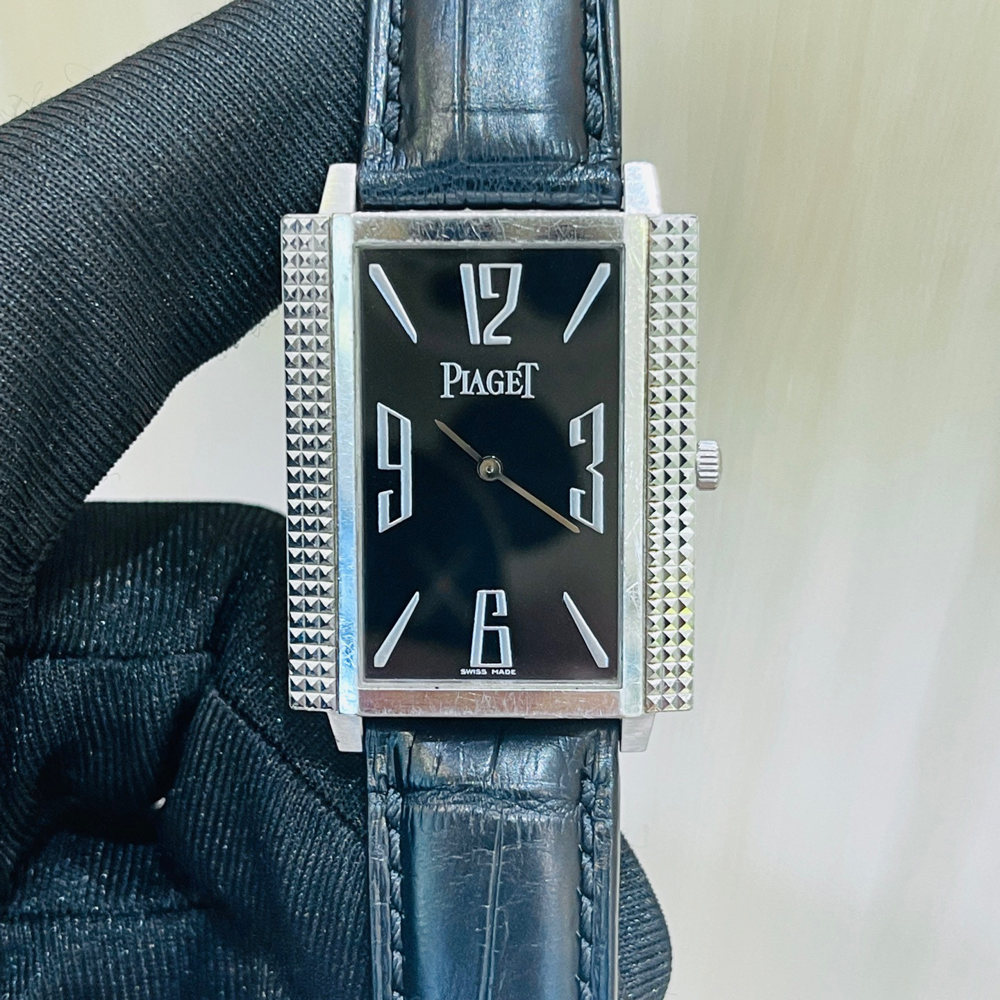 99新 Piaget/伯爵 深圳名典/黑带G0A30161/单表