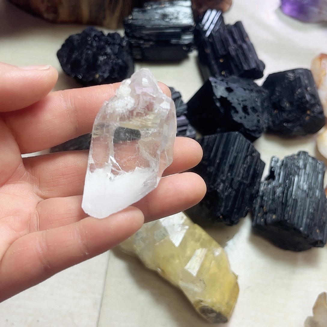 水晶天然水晶原石未镶嵌~****~