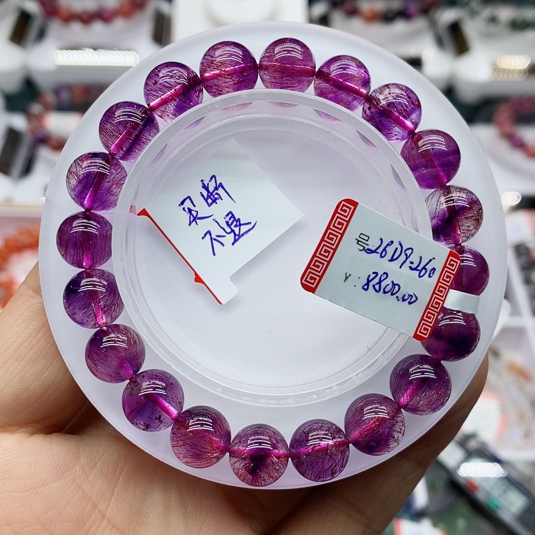 水晶手链未镶嵌晓*?水晶