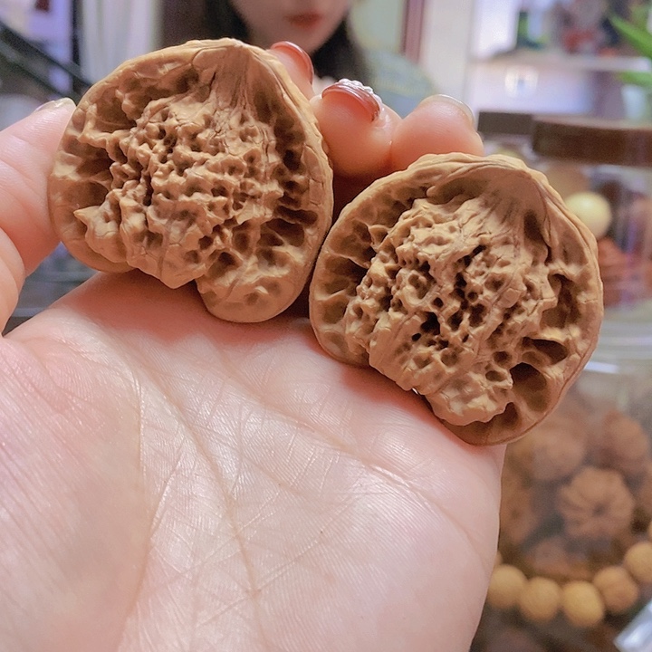 【闪购商品】文玩核桃把件43.5蛇头