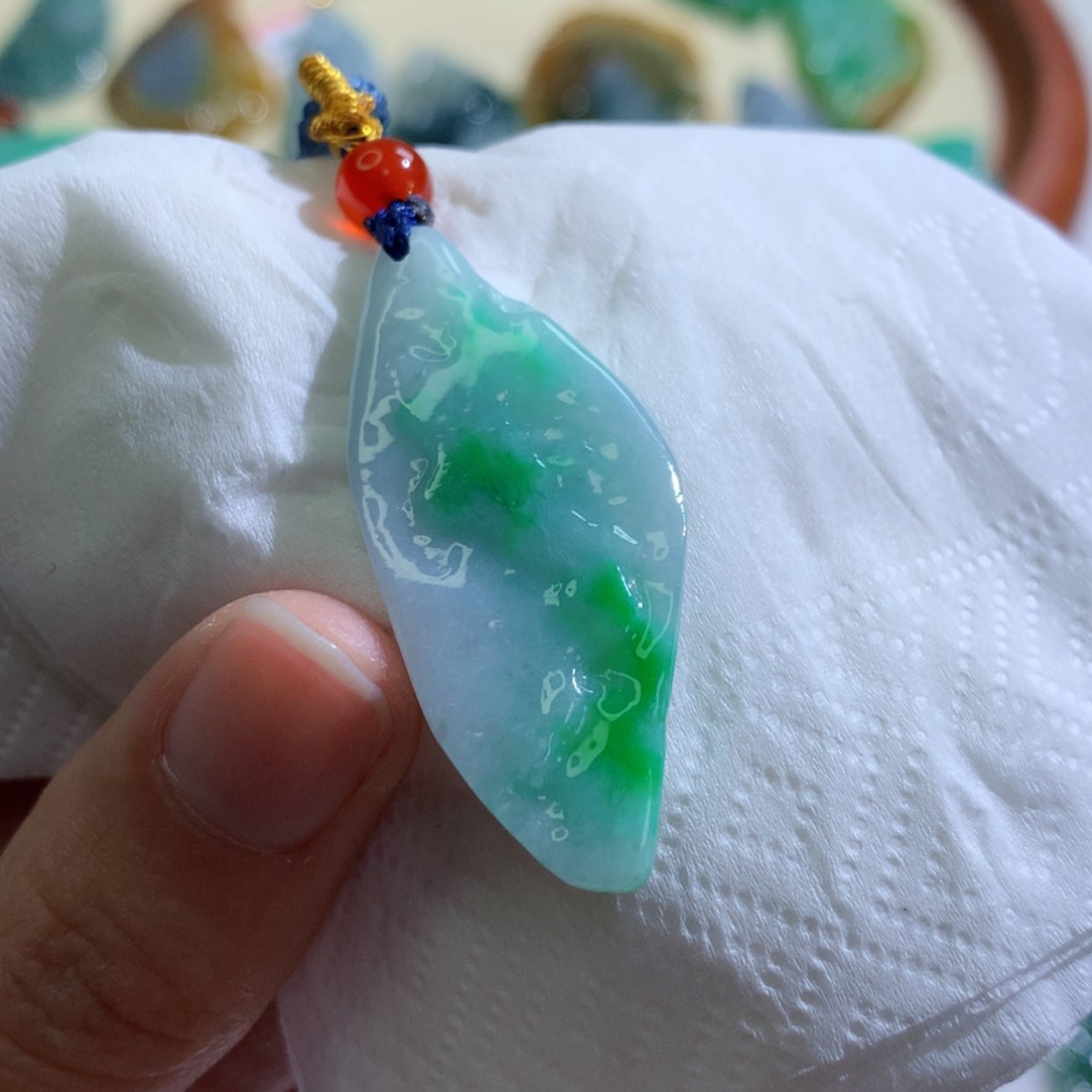 【闪购商品】翡翠吊坠(不含链)未镶嵌 7764