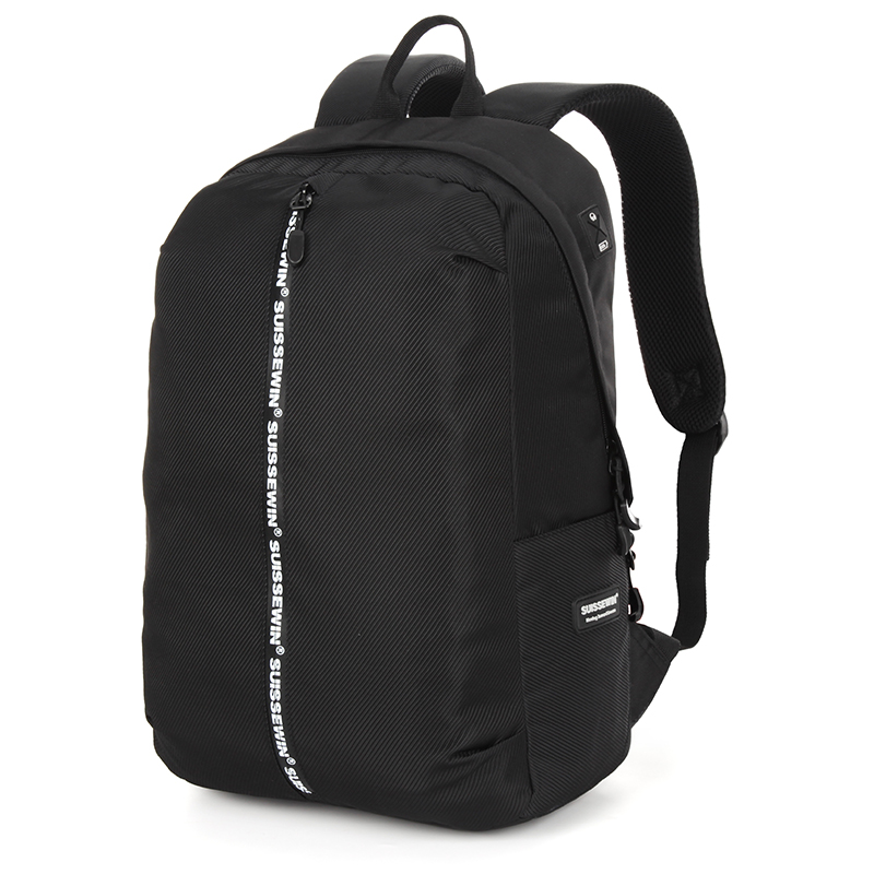 SUISSEWIN祥兴休闲百搭中学生双肩包时尚初中生透气大学生SN22802