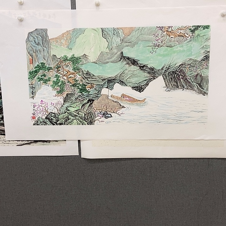 国画手寫手繪作品321