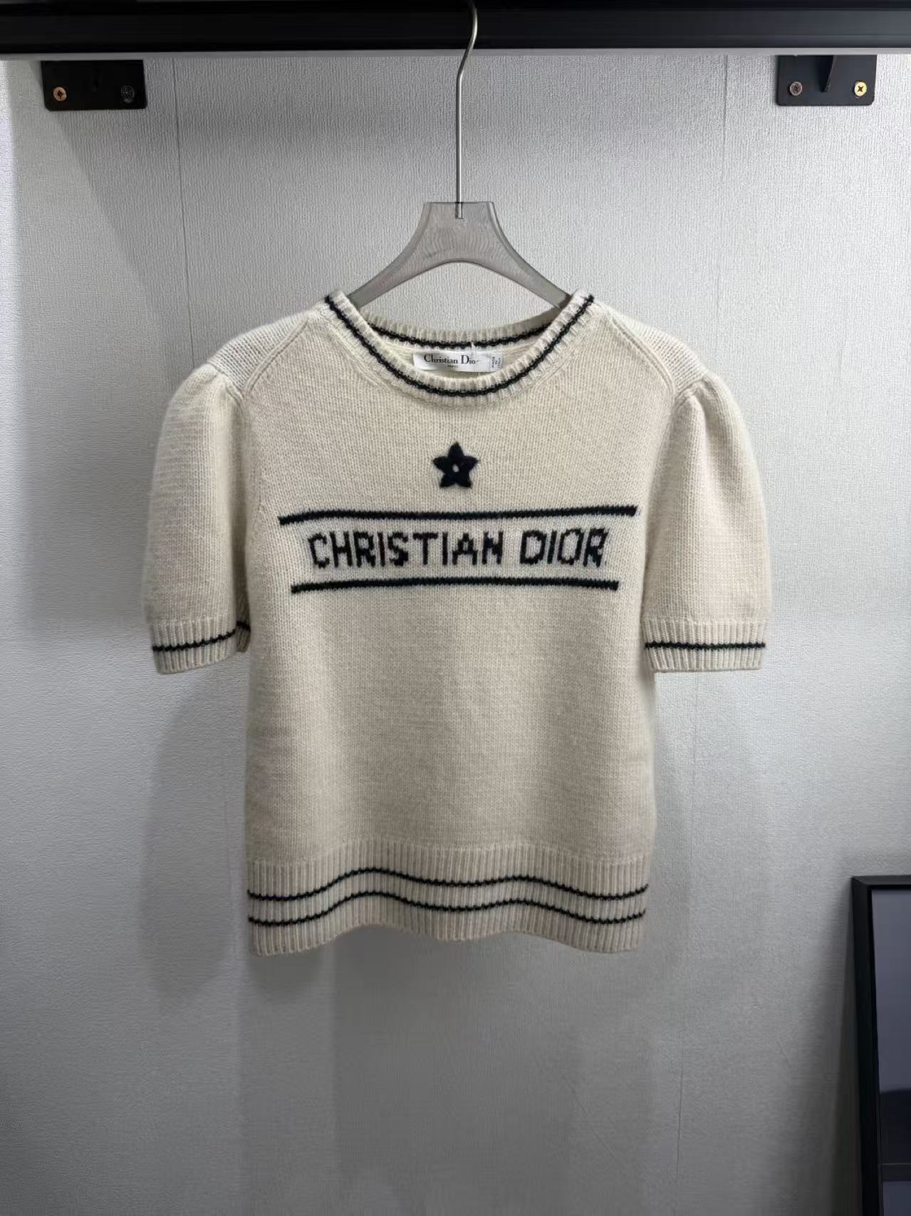 99新 DIOR/迪奥 短袖针织衫 44码