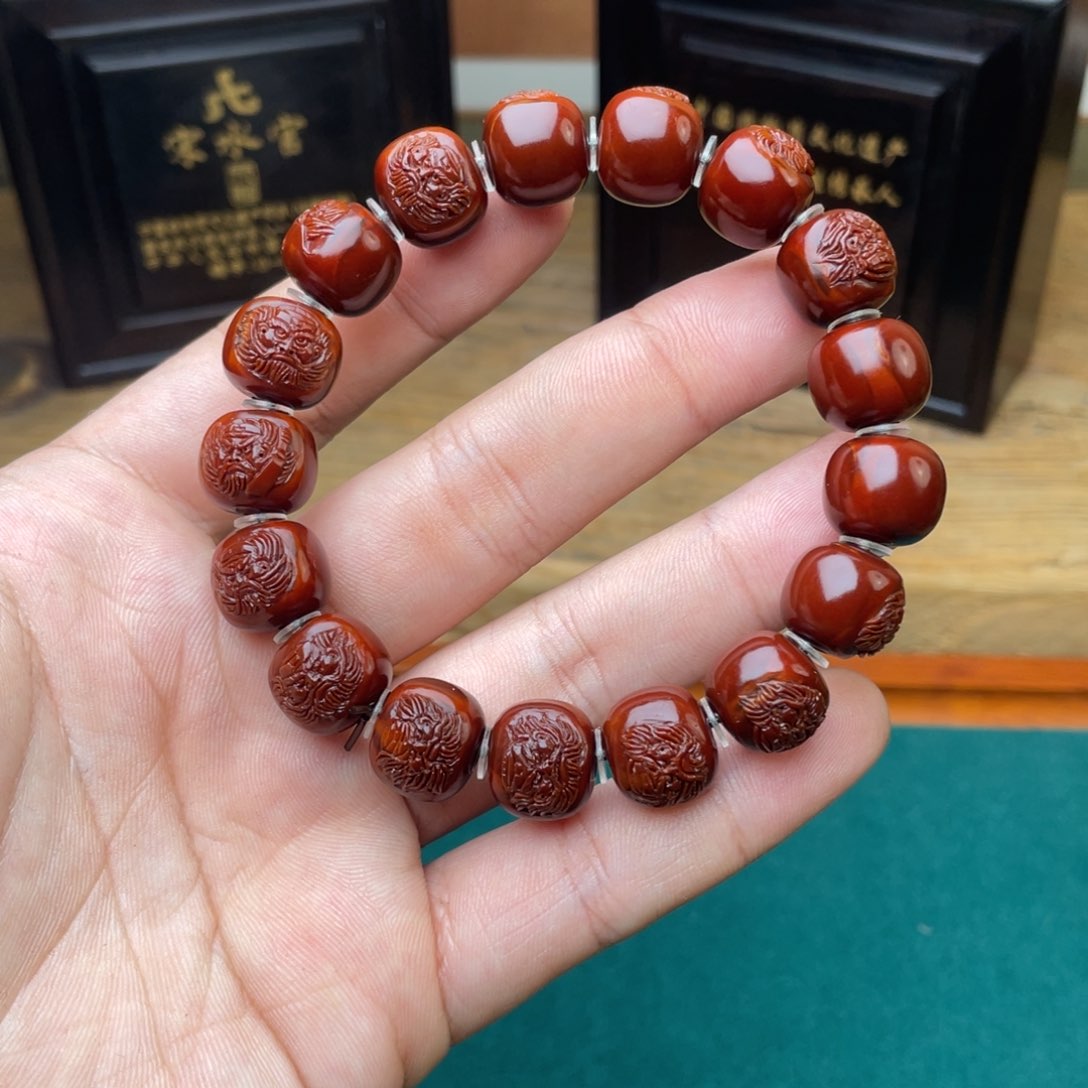 橄榄核吊坠钟馗老型表弟回血1.4