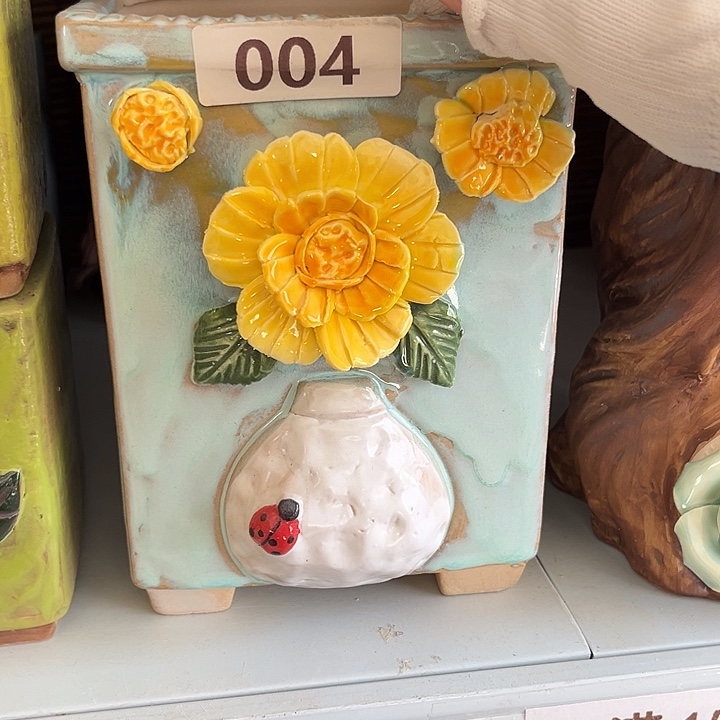 粗陶材质多肉花盆