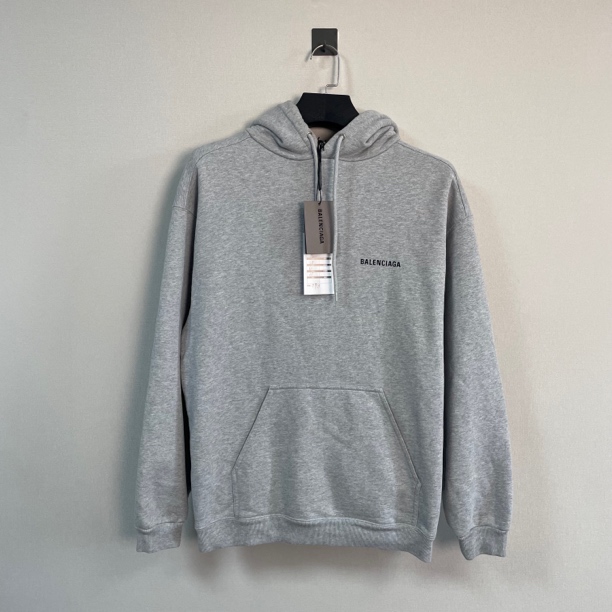 未使用 Balenciaga/巴黎世家 前后字母帽衫/XS码/带吊/价8200