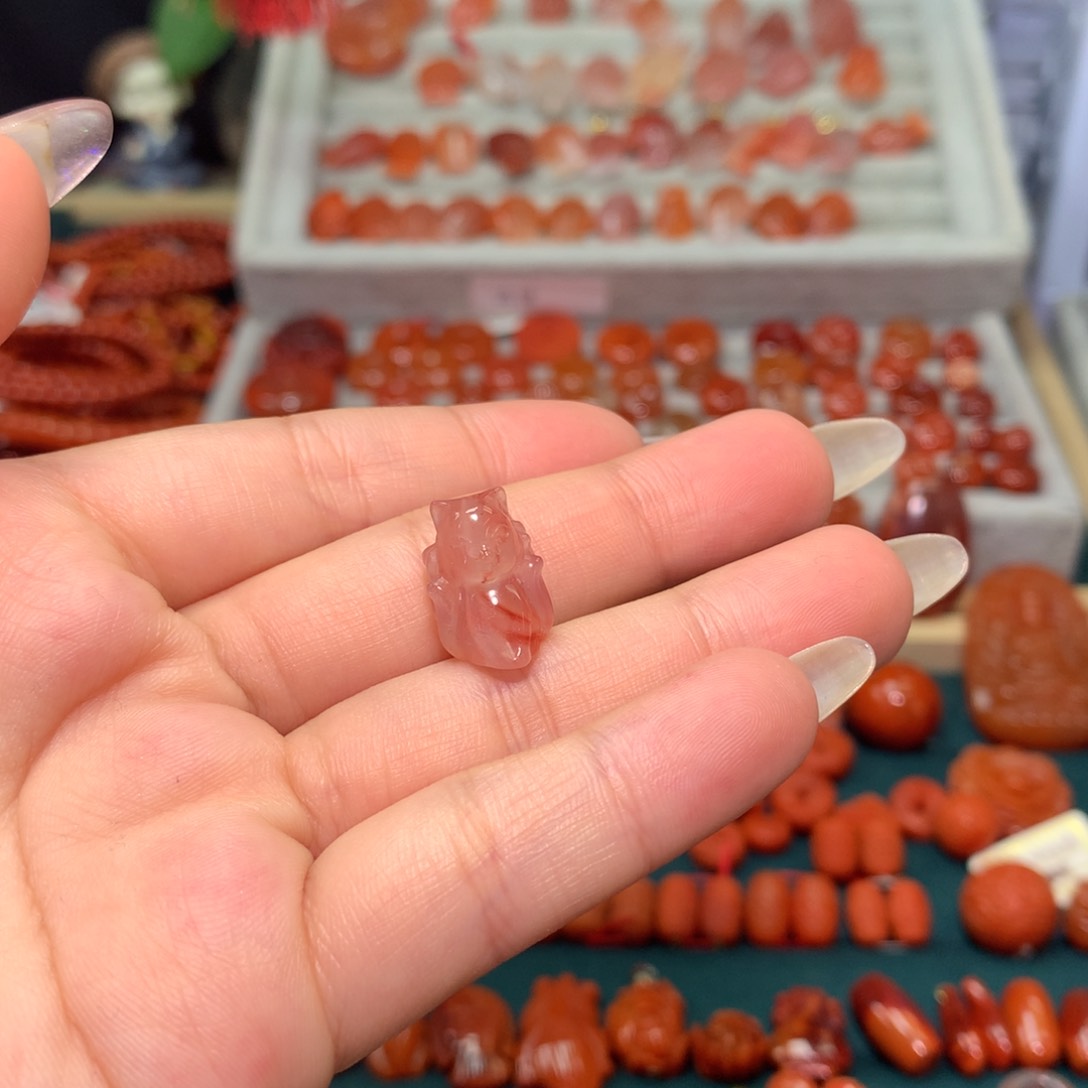 【闪购商品】南红玛瑙小狐狸未镶嵌