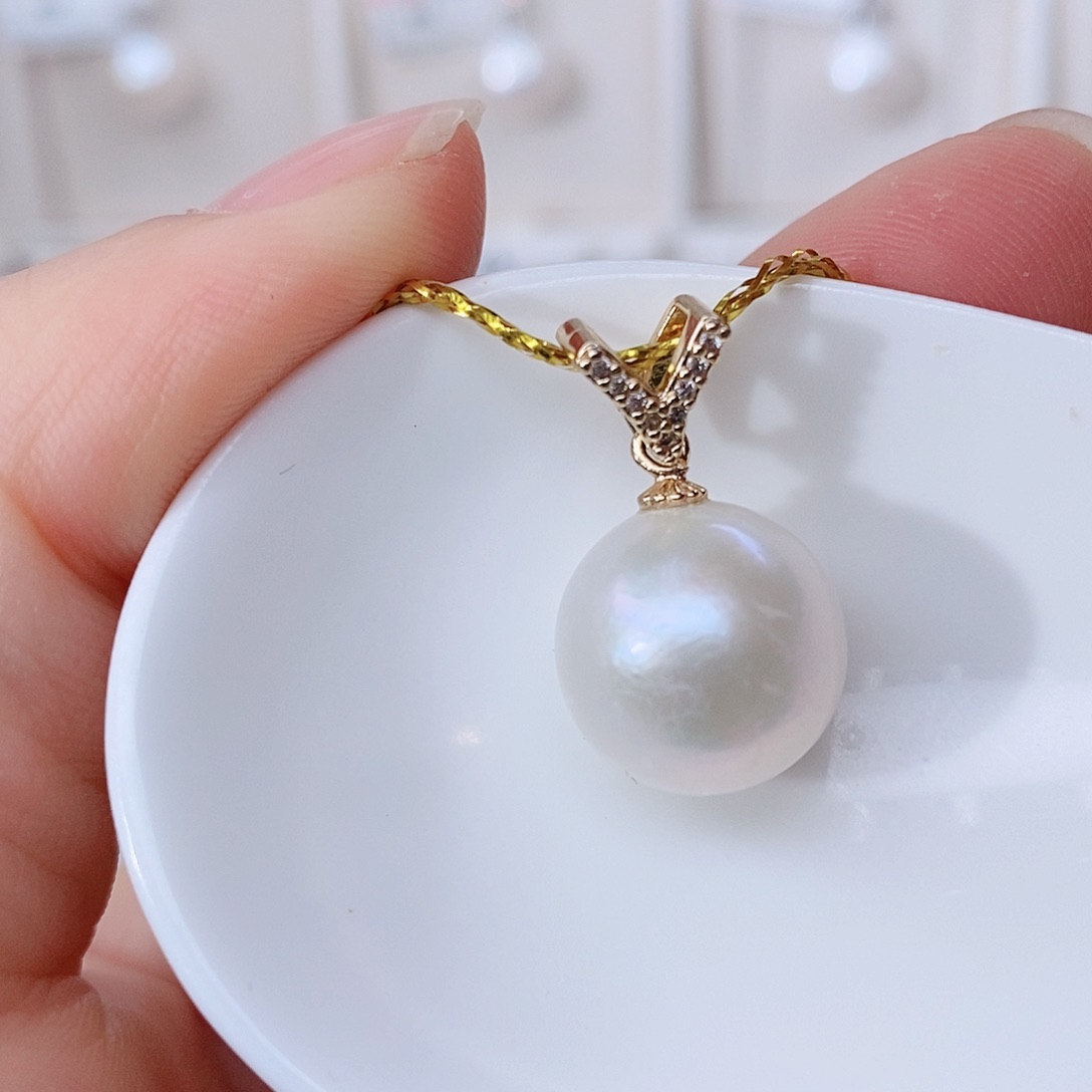 未镶嵌颈饰淡水珍珠