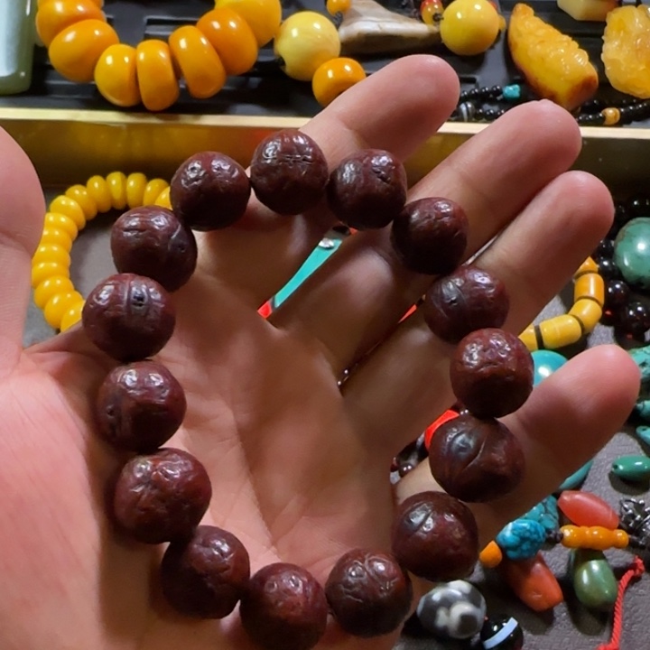 手串凤眼菩提扁圆风眼菩提手串