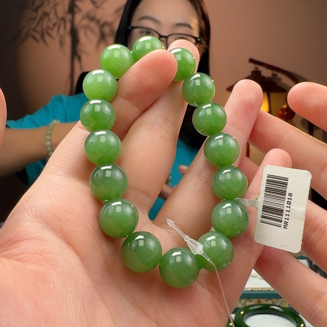 和田玉手串未镶嵌