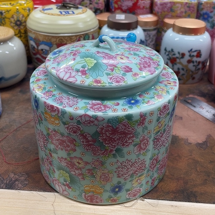 陶瓷罐密封罐茶叶罐储物罐