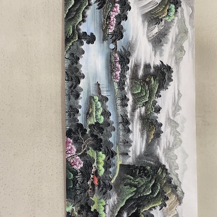 国画国画作品集的故事