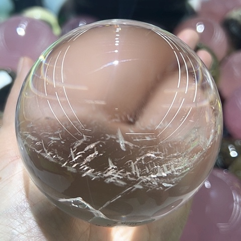 水晶球摆件未镶嵌水晶