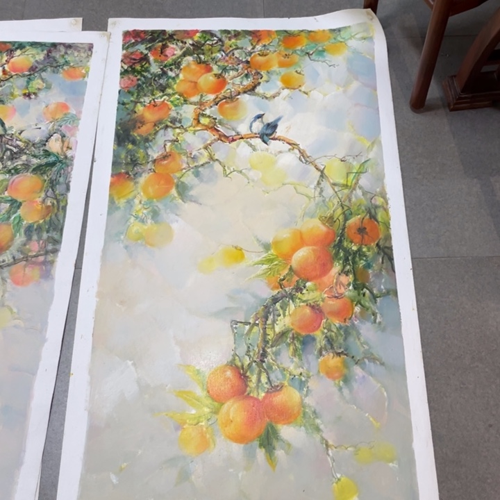 简***曦油画油画作品入选60.120