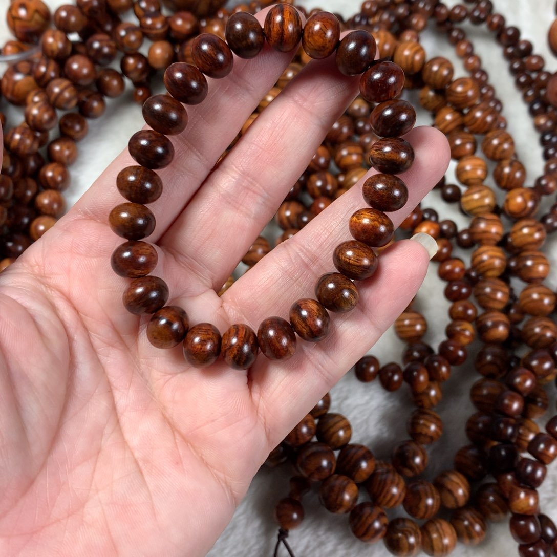 黄花梨/降香黄檀算盘珠8*10