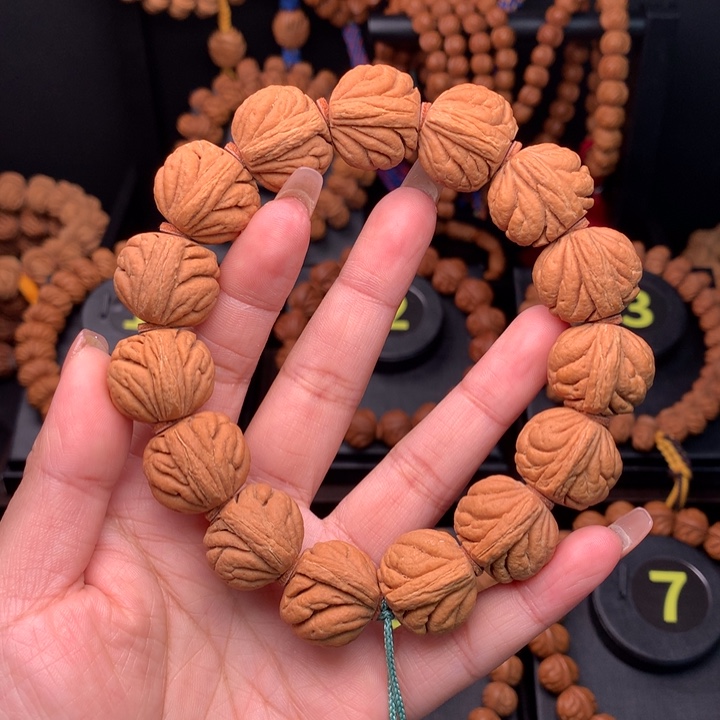 桃核吊坠2.0霸王龙手串