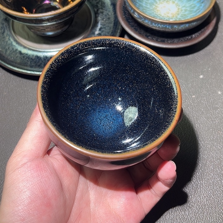茶盏这个时候才开始准备