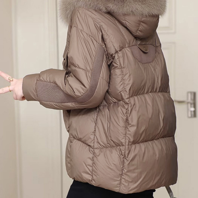 加厚保暖中长款羽绒服JYSDYY23122210 0-F05