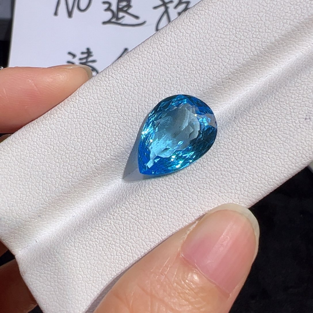 托帕石裸石8.75ct不退换