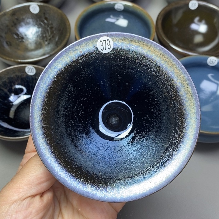 茶盏建窑建盏柴烧主人杯