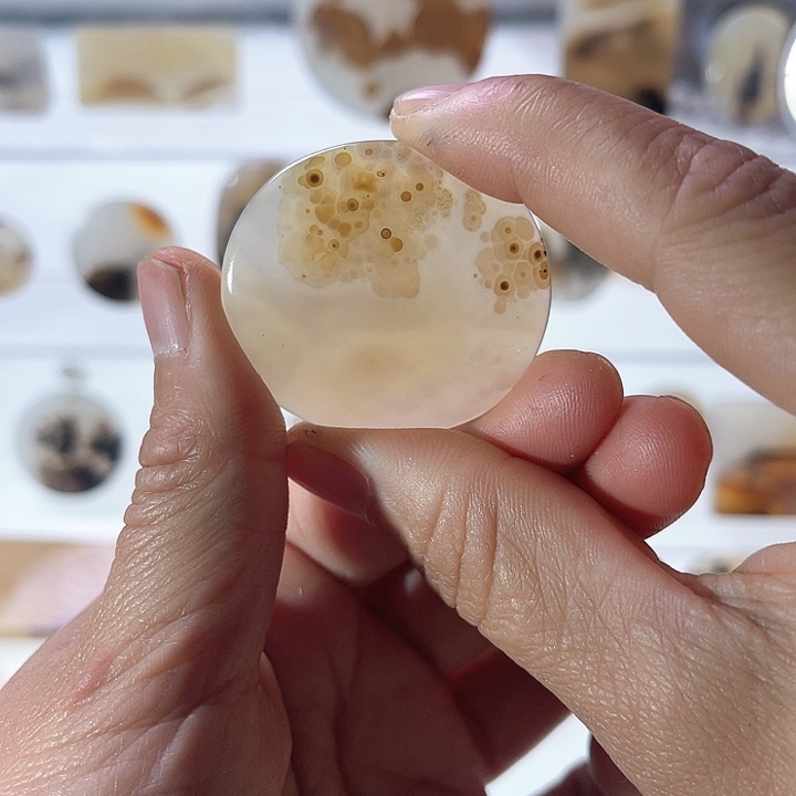 【闪购商品】玛瑙/玉髓珠宝半成品未镶嵌