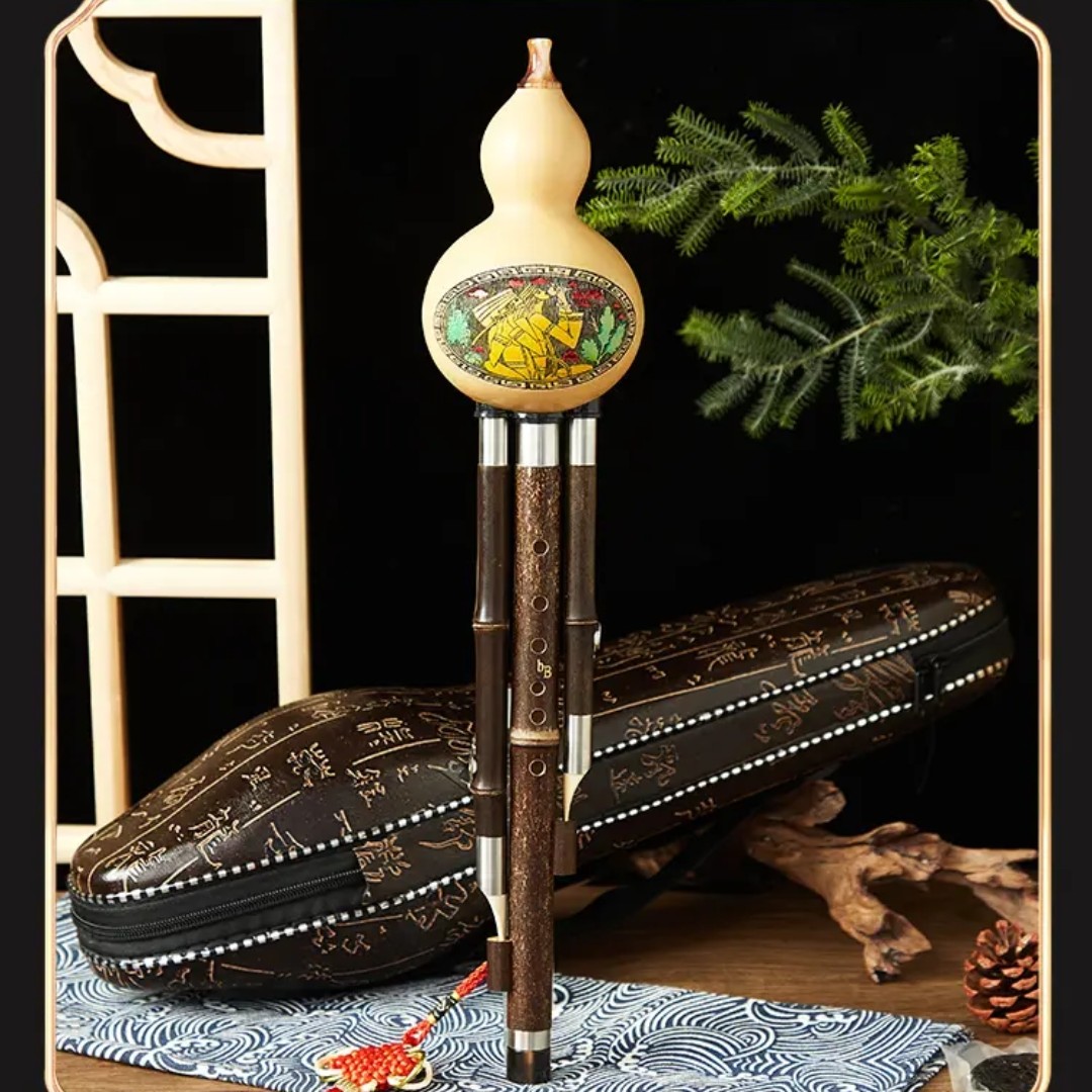 专业演奏紫竹七孔葫芦丝三音管专业演奏学校老师推荐降B调C调FG调