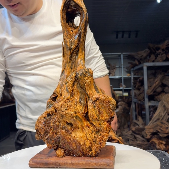 木再***-王一刀琥珀木128