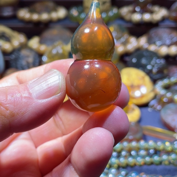 琥珀手链未镶嵌天然