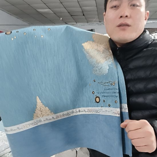 腊***梅鹅绒3.3米沙发垫可以定做的