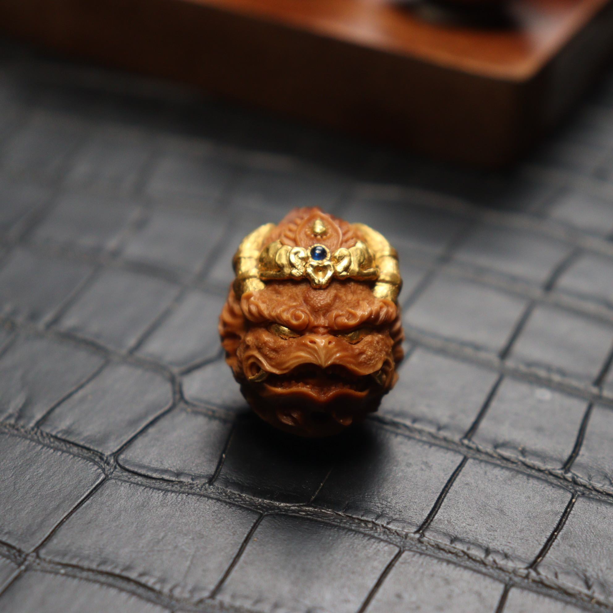 【坤灵出品】怒目大鹏鸟/大鹏敛翼于核上，怒目圆睁不怒自威精雕制造