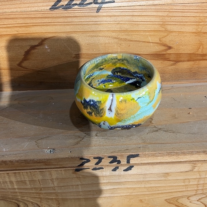 不***君志野茶器茶杯 主人杯