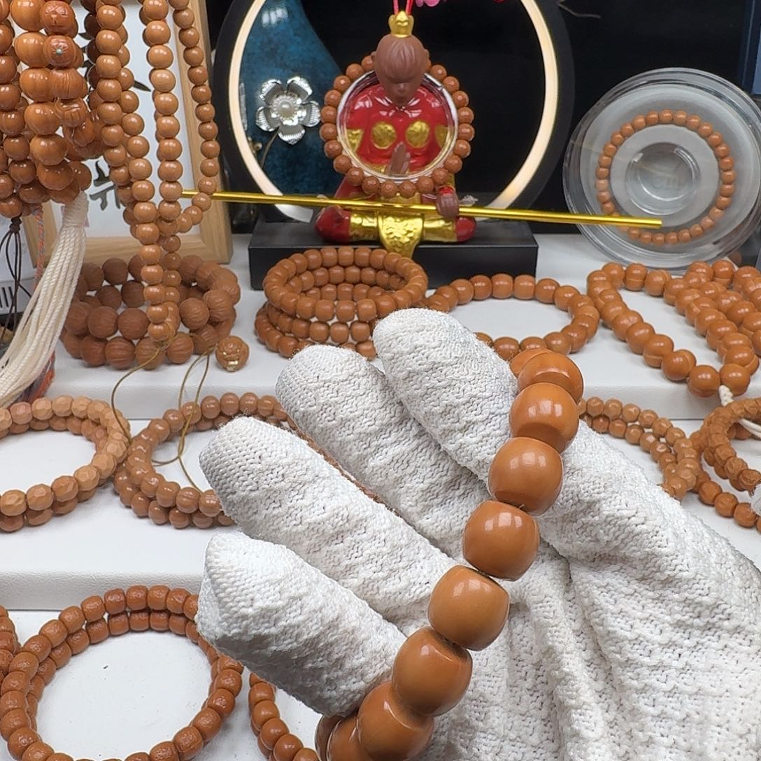 行***运手串猴头核桃猴头直切12.6