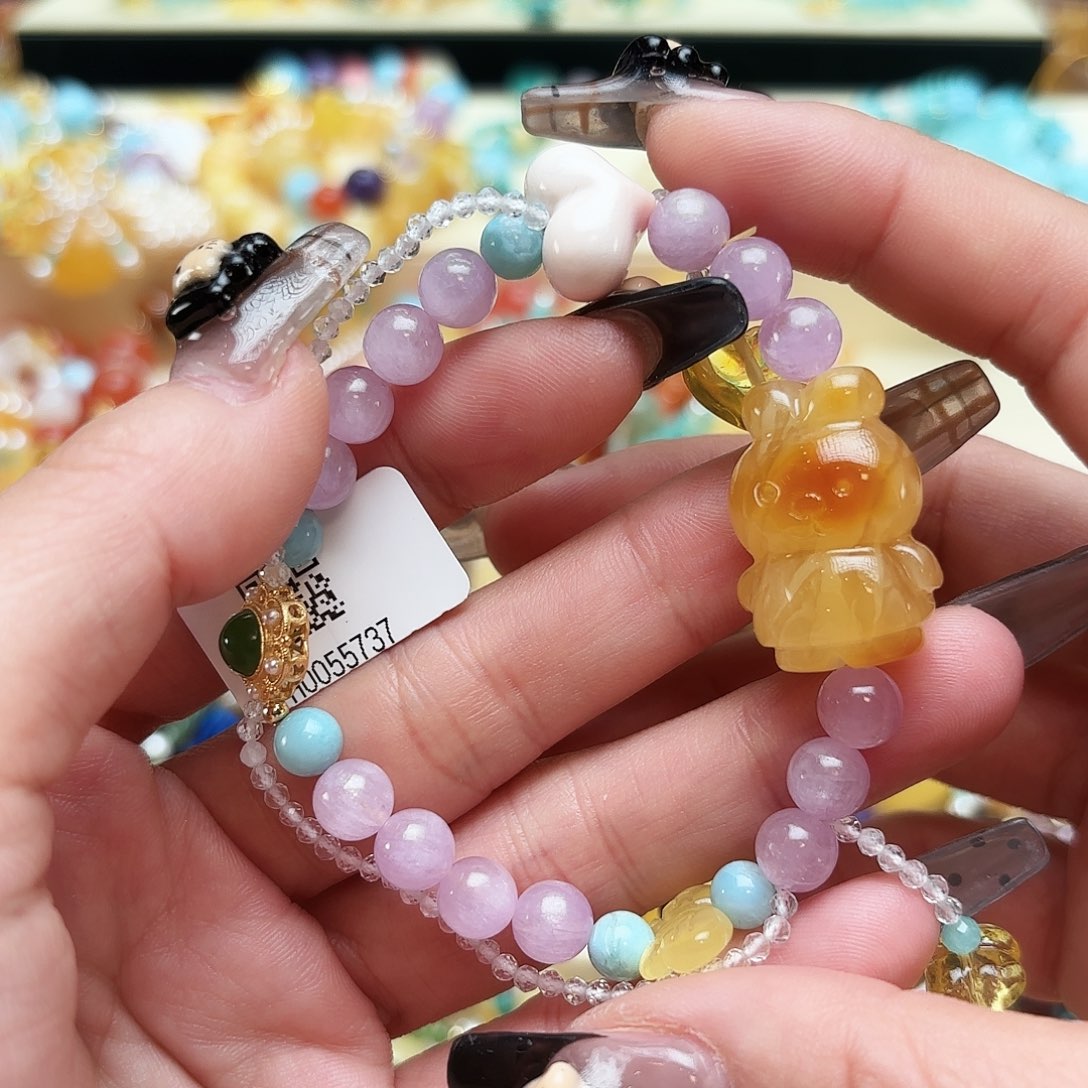 琥珀手链未镶嵌琥珀