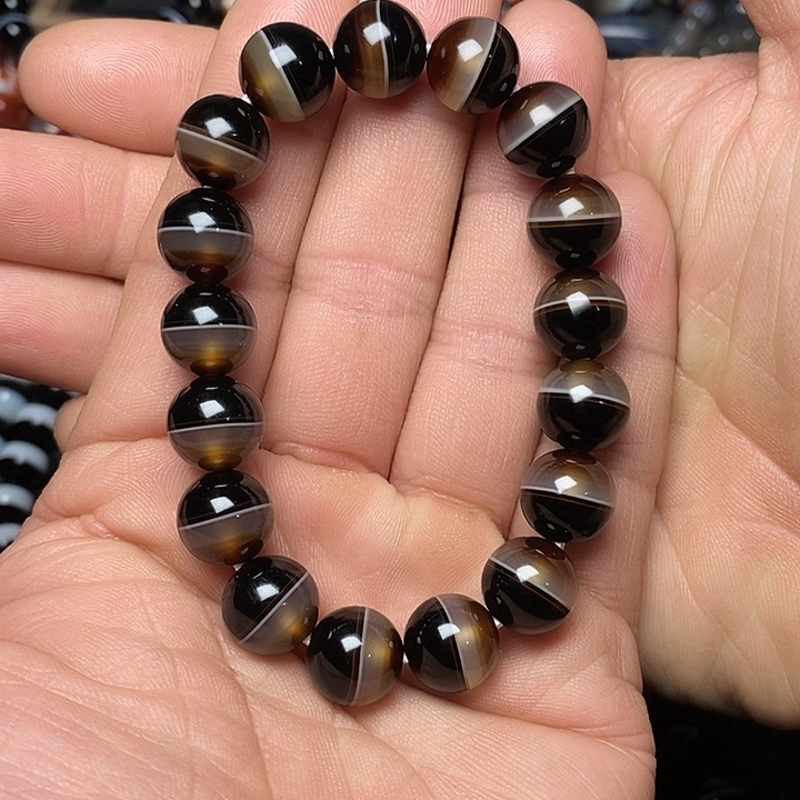 玛瑙/玉髓手链未镶嵌