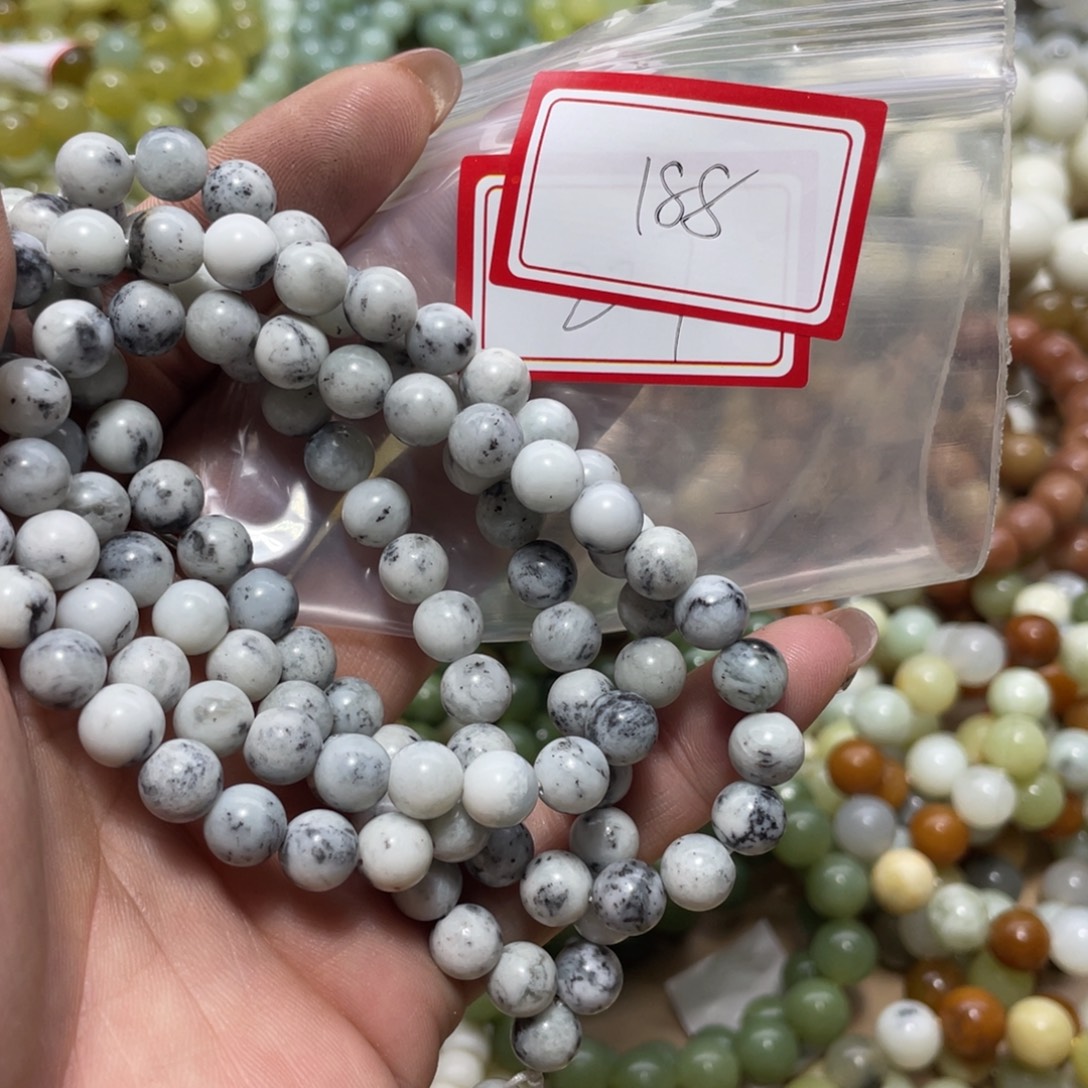 蛇纹石玉未镶嵌手串