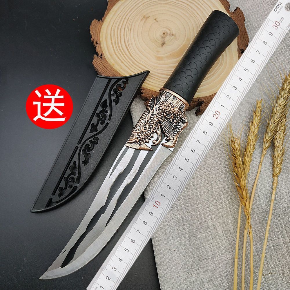 锻打德国屠宰超快专用剔骨杀猪锋利卖肉家用分割不锈钢进口厨房