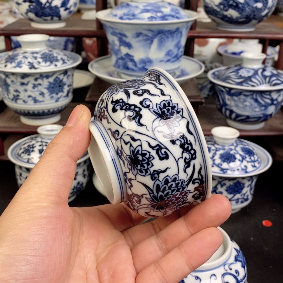 【闪购商品】景德镇手工手绘茶器