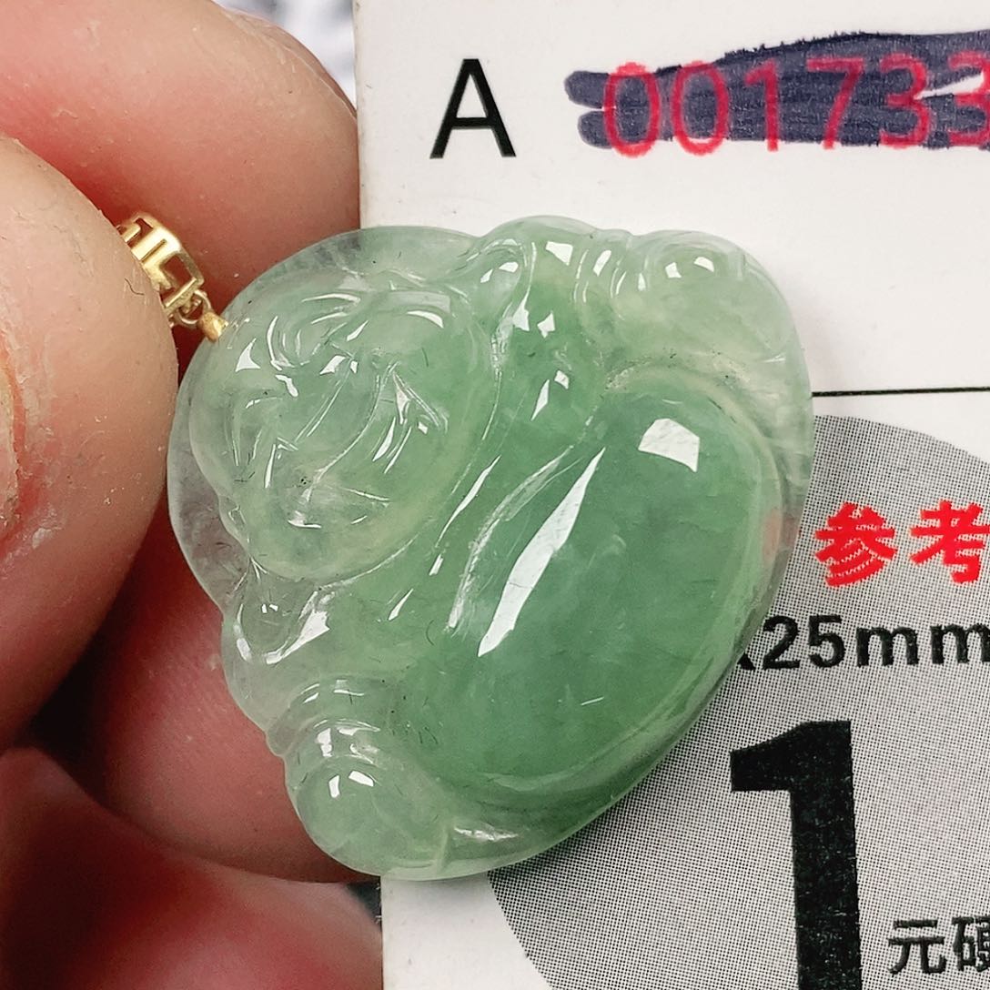 翡翠吊坠(不含链)未镶嵌