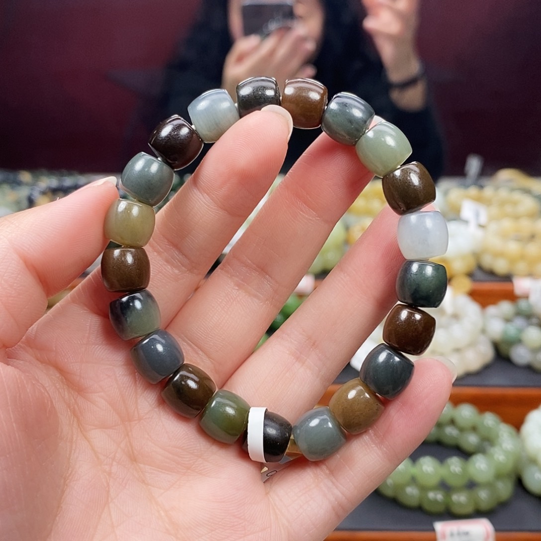 和田玉手链未镶嵌